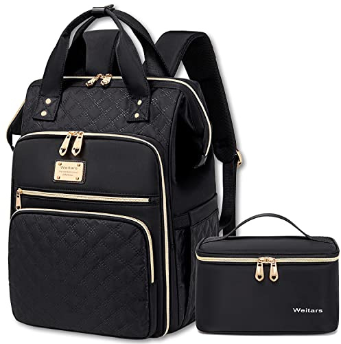 Weitars Lunch Backpack For Women,15.6 Inch Laptop Backpack For Women Backpack, Travel Backpack,Work Backpack For Women