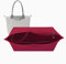 1028red-L Geldbörse für Longchamp, Groß, Le Pliage Organizer
