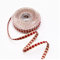SHTGOI 1 Rolle 10m Herzen Baumwollband Herz Dekoband 10mm Breit Baumwolle Geschenkband Hochzeit Valentinstag Zierband Stoffband Gurtband für DIY Handwerk Geschenke Blumenstrauß Verpacken Rot