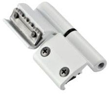 Cerniera universale a montaggio rapido destra o sinistra colore bianco ral 9010 Cardine per infissi in alluminio finestre-porte portoni a profilo r40
