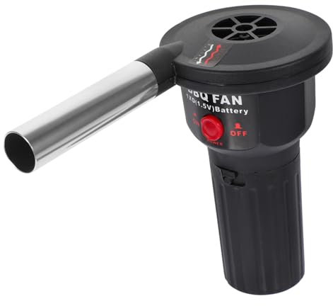 Healeved Tragbares Grillgebläse Mit Schnellzündfunktion Leichtes Feuergebläse Für Outdoor Camping Und Bbq Handliches Luftgebläse Für Effizientes Grillen