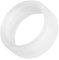 1 Stück Silikonring, Standard-Hautring, Finger-Gummiband, Fitness-Arbeitsplatz-Sicherheitsband, Herren-Ehering, Gummi-Eheringe für Männer und Frauen, Weiß und Schwarz, Refer to description, Silikon,