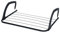 Flatro Radiator Airer 5 Bar - Radiator Clothes Drying Rack - Over Radiator Clothes Airer Indoor - Space Saving Towel Hanging Rail - Radiator Hangers for Drying Clothes (Black, Pack of 1)