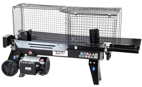 SIP Electric Log Splitter, Horizontal Wood Splitter, 5 Ton Splitting Force, 2.2kW / 3hp Motor, 520mm Log Length