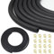 YFLeomry Manguera de combustible de 8 mm de diámetro, kit de manguera de gasolina de 6 metros con 16 abrazaderas de manguera diesel para cortacésped, coche, tractor, motores pequeños