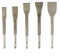45 Meißel-Bits aus Karbonstahl für elektrische Hammer, Break oder Loch an der Wand (14 × 200 × 35 mm)