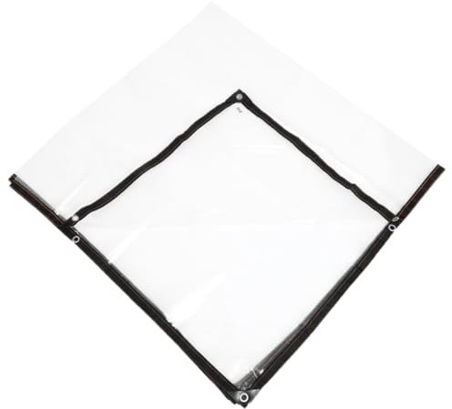 KONTONTY Transparente para Invernadero Lona De Vinilo Protectora De Lluvia Resistente