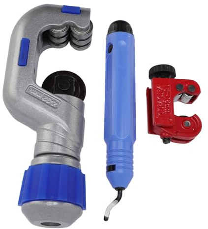 HELEVIA Präzisions-Rohrschneider-Set aus Hochfestem Metall für die Meisten Hydraulischen Bremssysteme und Getriebesysteme, Ideal für Schneidarbeiten Unterwegs