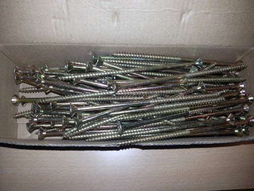 Lot de 100 vis pour aggloméré 6 x 140 mm Torx Vis à bois en bois de Vis neuf 6 x 140 mm