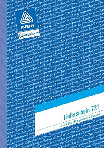Lieferscheinbuch A5/3x50BL ZWECKFORM 721