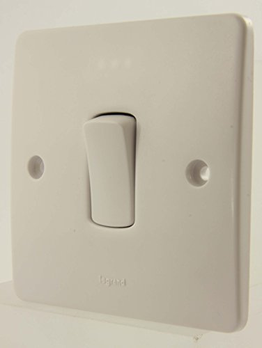 Legrand Synergy 7300 00-10a 1 Gang 1 Way Plate Switch