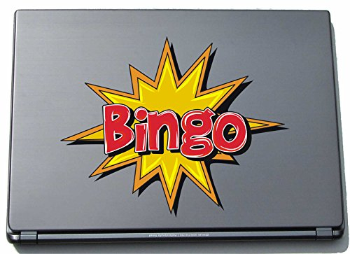 pinkelephant Laptopaufkleber Laptopskin Comic 060 - Lustiges Motiv Bingo - 210 x 265 mm Aufkleber