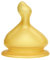 NUK First Choice+ Latex-Sauger, Größe 2, Größe M, 6–18 Monate, 2 Stück
