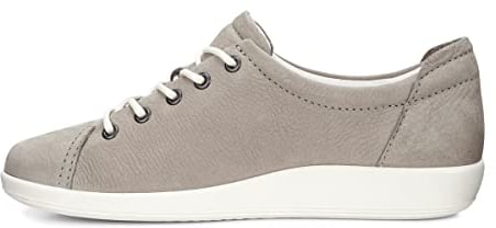 ECCO Soft 2.0 Tie, Zapatillas Mujer, 2375 Warm Grey, 43 EU