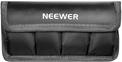 Neewer Sac / support / étui pour batterie DSLR pour batterie AA et lp-e6/lp-e8/lp-e10/lp-e12/en-el14/en-el15/fw50/f550 et plus, adapté à la batterie de Nikon D800, Canon 5D MKIII, Sony A77