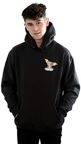 Absolute Cult Gremlins Men's Gizmo Chest Hoodie Black XXX-Large