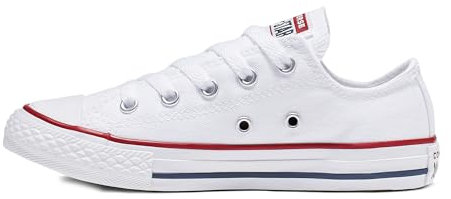Converse Junior White All Star OX Trainers-UK 13 Kids
