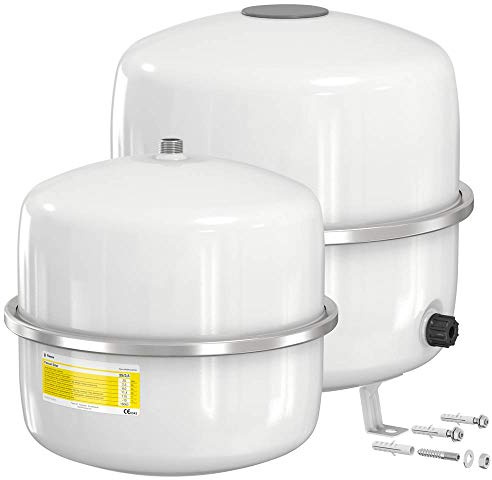 Buderus Membran-Druckausdehnungsgefäß für Solaranlagen 18-35 Liter, Nennvolumen:25 Liter, Farbe:weiß