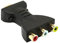 Adaptateur Audio vidéo, Fulltime HDMI vers 3 RGB RCA plaqué or convertisseur de composant (B)