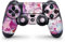 Design Aufkleber Skin Folie kompatibel mit Sony Playstation 4 PS4 Controller Purple Bubbles
