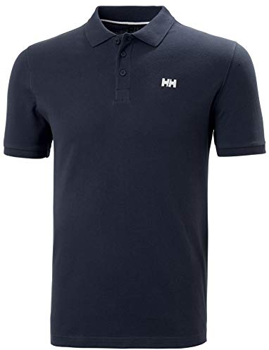 Helly Hansen Hommes Transat Polo, Bleu Marine, L