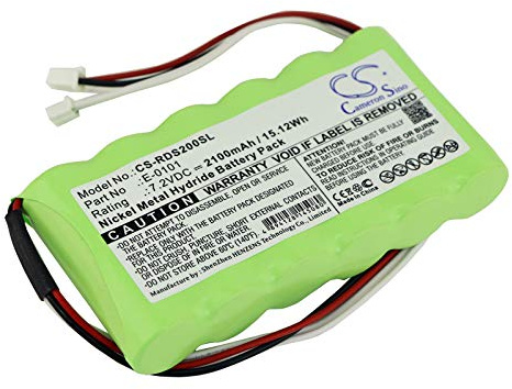 TCTK Akku 2100mAh Kompatibel mit [Rover] C2, C2 Measurer, Digicube, DM16HD, Examiner HD, Fast, Master, Omnia 7, S2, S2 8PSK, E, Scout, ST2, T2, Technisat Digimeter S2-8PSK, TechniSat Digiplus S2-8PSK