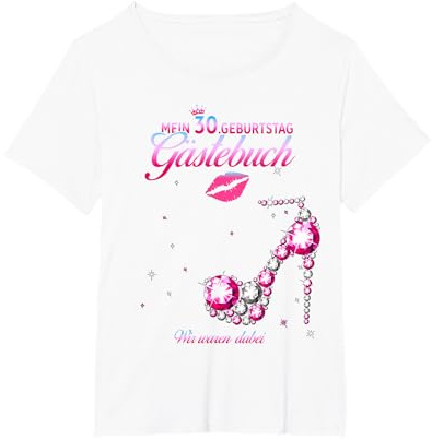 30. Geburtstag Gästebuch Frau 1996 Damen Geschenk Gästebuch T-Shirt