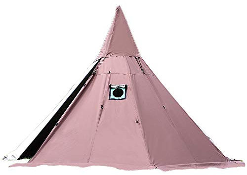 TentHome Tienda de Campaña 3-4 Personas Familiar 4 Estaciones, Tipi Tienda India Anti-UV Profesional, Camping Tiendas de Acampar Impermeables Altas, Tienda Acampada Portatil Montaje Facil