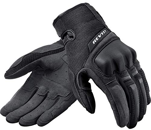 REV'IT! Motorradhandschuhe kurz Motorrad Handschuh Volcano Handschuh schwarz 3XL, Herren, Tourer, Ganzjährig, Textil