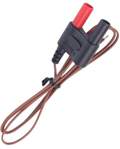 SuperDi 80BK-A Type K Thermocouple, Temperature Bead Probe, Clamp for Fluke Multimeter.