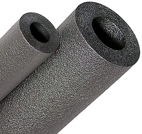 Bricoloco Coquille isolante pour tuyaux Thermal Insolation. Manchon isolant protecteur en mousse polyéthylène pour raccords en cuivre, tuyaux en fer ou en acier (18 mm, 20 mètres)