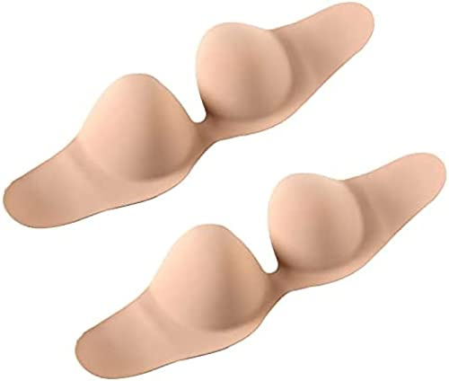 Youning Klebe BH für Damen: Trägerlose Push Up BH mit Silikon Selbstklebend für Abendkleid, Brautkleid, Hochzeitskleid und Rückenfreie Kleidung