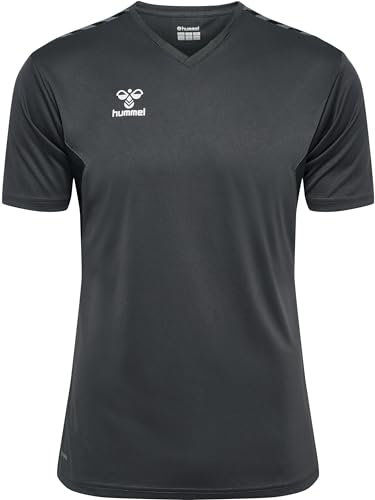hummel Herren Hmlauthentic Pl Jersey S/S T-Shirt, Asphalt, XL EU