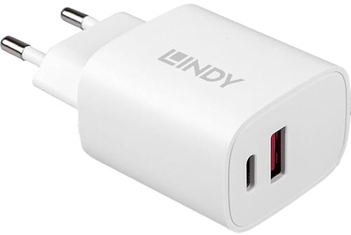 LINDY 73413 20W USB Typ A & C Charger