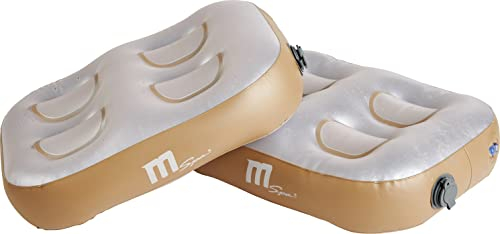 Set di 2 cuscini riempibili con acqua per sedersi comodamente nella vasca idromassaggio e nelle unità termali Mspa