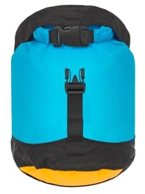 Sea to Summit - Evac Compression Dry Bag UL XXS 3L - Kompakte & wasserdichte Tasche - Ultraleicht - Rollverschluss - Wandern & Paddelsport - 13.2 x 13.2 x 26.7cm - Atoll Blue - 57g