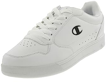 Champion Unisex Legacy - New Court U Sneakers, Wht White, 43 EU