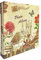 Álbum de fotos grande autoadhesivo, diseño vintage, encuadernado en caso, álbum de fotos para niños, 20 hojas/40 páginas laterales (piano vintage)