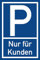 Prolac – 2x Kundenparkplatz Schild - PVC Hartschaum 20x30cm - Robust & wetterbeständig - Leichte Anbringung - Klare Kundenorientierung - Ordnung im Parken - Dezentes Design - Deutsche Qualität