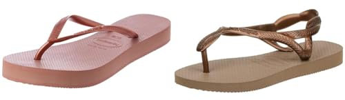 Havaianas Infradito Rosa Oro 37/38 EU Donna