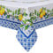 Arquiel Tischdecke Rechteckige Zitrone, Zitrone Tischtuch Wasserabweisend StrapazierfäHiges Aquarell, Abwischbar Tischdeck FüR Abendessen, KüChe, Hochzeit, Drinnen, FrüHling/Sommer(140 x 180 cm)