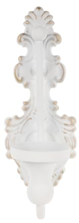 HANABASS Wandkerzenhalter Aus Eisen Nordischer Kerzenhalter Für Wohnzimmer Und Garten Kreativer Metall Kerzenständer Zur Wandmontage Robuster Kerzenhalter Für Candle-Light-Dinner Und Dekoration