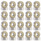 alwaiiz 40 Stück 608ZZ Kugellager, 8mm x 22mm x 7mm Metall Double Shielded Miniatur Rillenkugellage, Bearings Geeignet für Skateboards, Inline-Skates