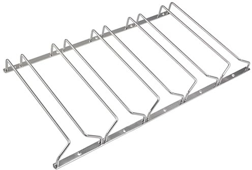 YTYTU Porta Bicchieri in Acciaio Inox,portabicchieri da Vino, Porta Bicchieri da Vino Sospeso, Supporto per Bicchieri da Vino, Adatto per Casa E Bar(55.5 * 30cm/21.8 * 11.8in)