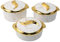 SUJOSAJU Lot de 3 plats isothermes de qualité supérieure avec couvercles hermétiques - Garde les aliments au chaud pendant 6 heures et plus - Parfait pour le bureau, l'école et les activités de plein