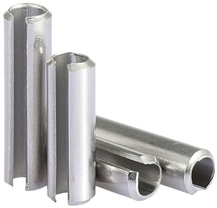 M4-M8 304 fjäderstift i rostfritt stål - cylindriska elastiska spårade rullstift GB standard spännpinnar(M8x16(2pcs))