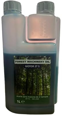 Forest Machinery Oil Motor 2T - Aceite Sintético de Alto Rendimiento para Motores de 2 Tiempos (2T) | Específico para Maquinaria Forestal y Jardinería | Protección Extrema contra Carbonilla y Desgaste