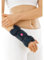 medi Manumed - Handgelenkbandage rechts - schwarz - Größe I - Kompressionsbandage zur Stabilisierung des Handgelenks