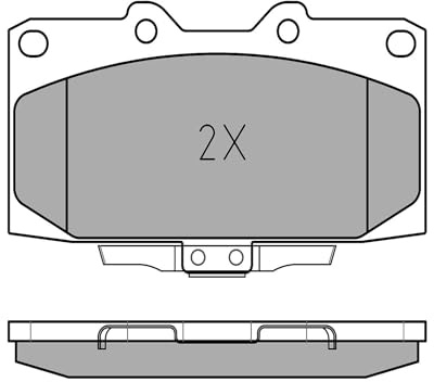 Meyle 025 218 5415/W Brake Pad Set, disc brake