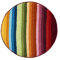 Meusch 2867148518 Badteppich Funky, 80 cm rund, multicolor, Bunt
